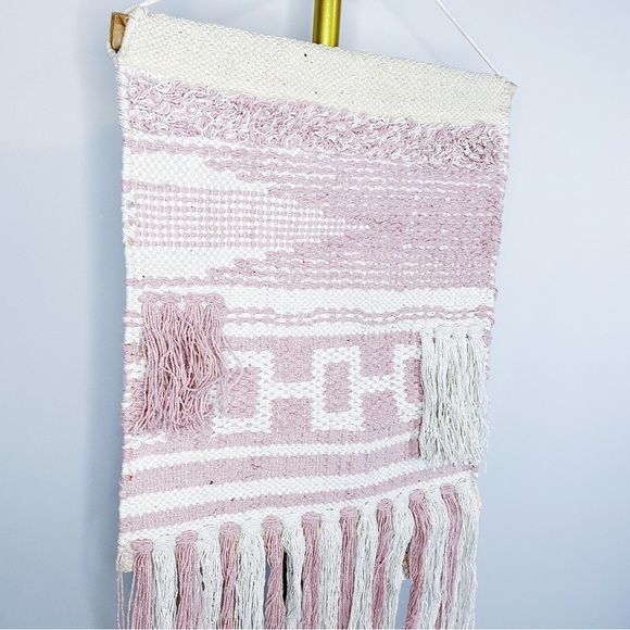 Natural/Rose Combo Wall Hanging - Picture 2 of 3